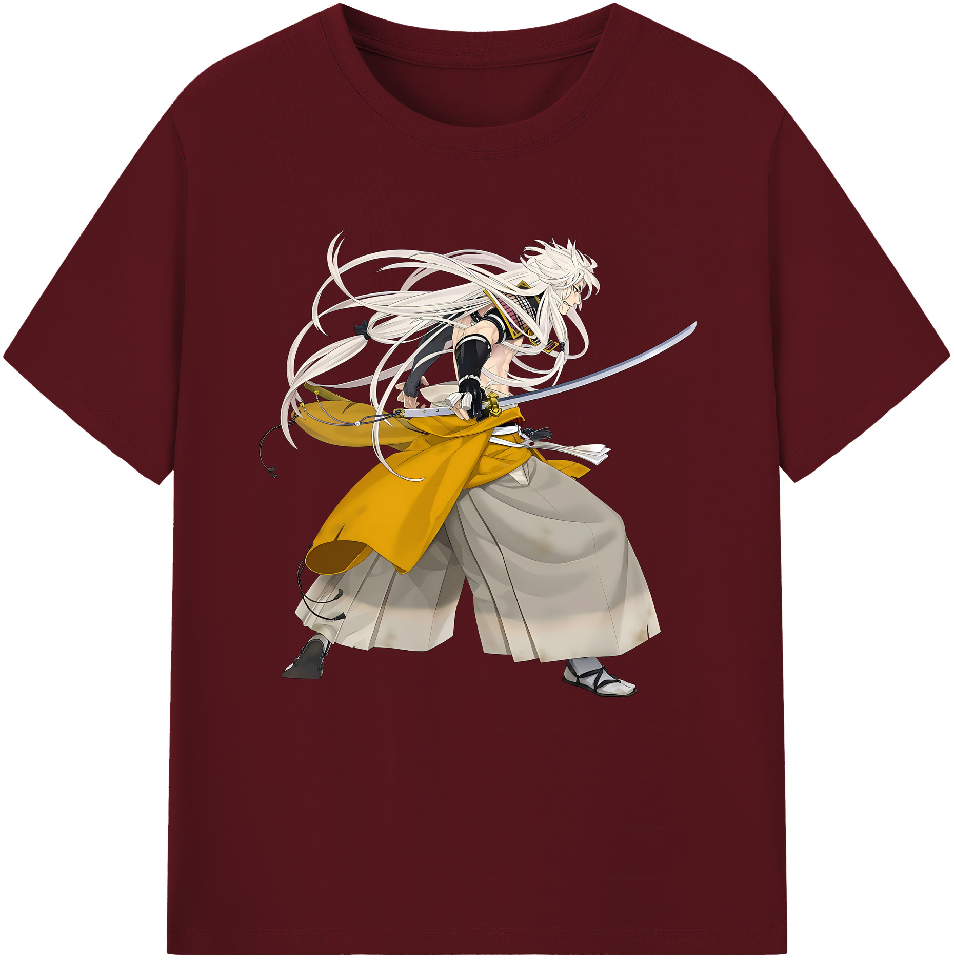 （画像用） 刀剣乱舞 Touken Ranbu 綿100％半袖Tシャツ（フロントプリント）